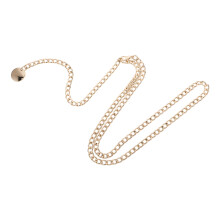 Metal Waist Chain Belt for Women Braided Decorative