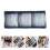 ceramic three grid sauce dish for sushi and seasoning 6