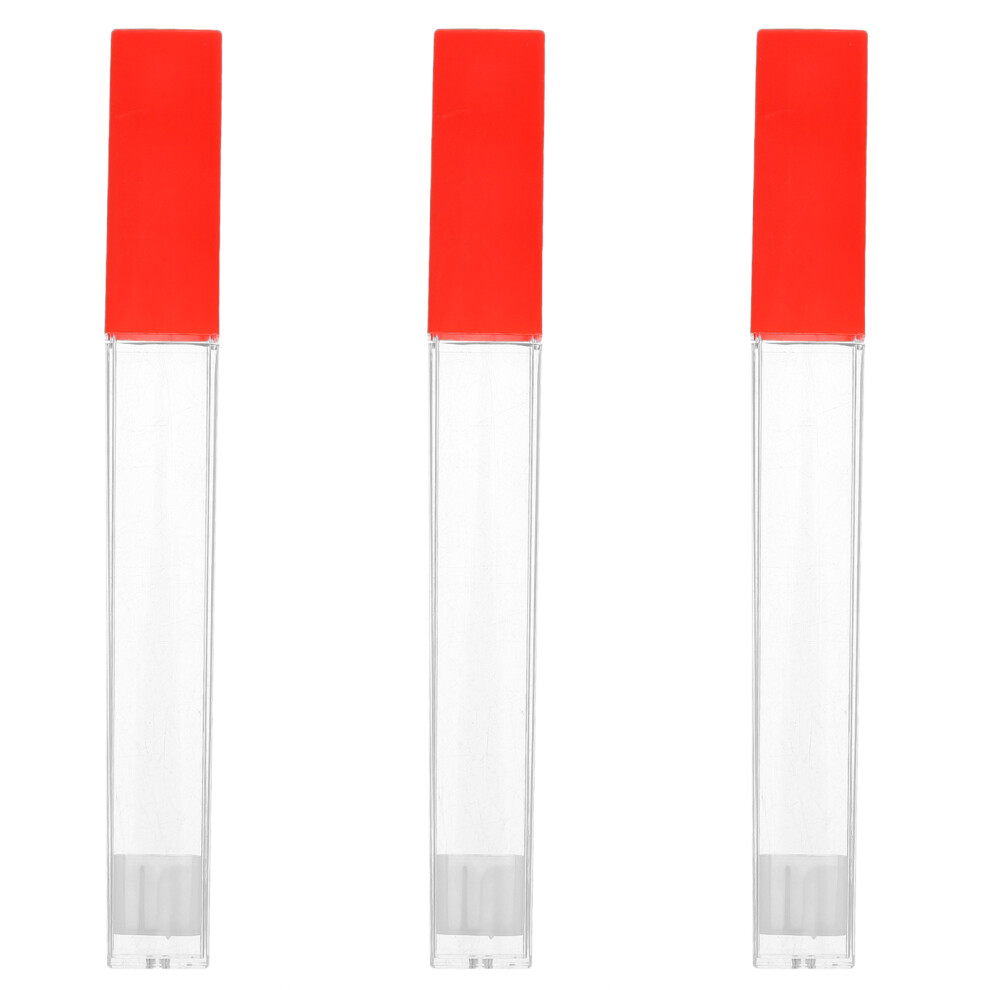 Ohphcall 3Pcs Transparent Plastic Thermometer Storage Tubes