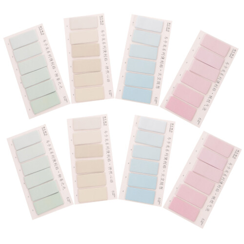 960pcs book index tabs classification stickers mixed style