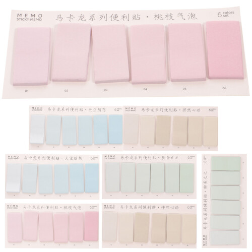 960pcs book index tabs classification stickers mixed style 2