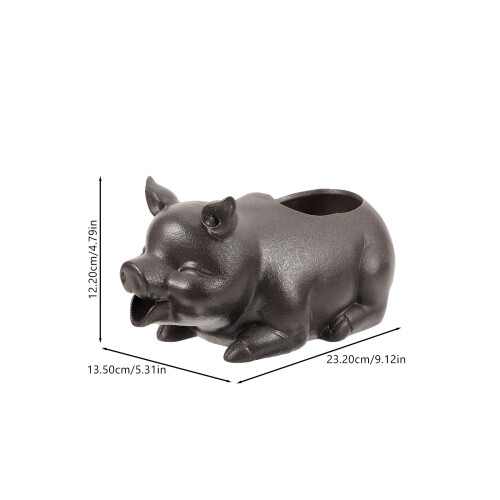Pig Fountain Decor Landscape Waterfall Courtyard Decoration 1