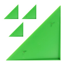 4pcs foosball table corner protectors triangle guard for home use