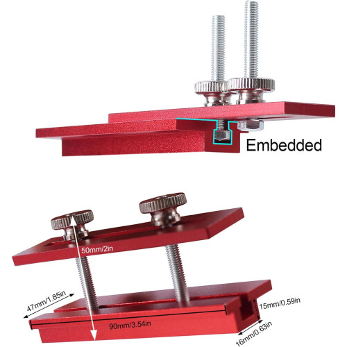 Woodworking Sharpener Tool Adjustable Sharpening Jigs Aluminium Rest Replacement Tool For Easy Tool Honing 2