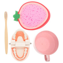 1Set Kinder Zahnpflegemodell Mit Zahnbürste , Lernset