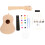 Ukulele DIY Bois Naturel Coloré Instrument De DIY 10