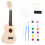 Ukulele DIY Bois Naturel Coloré Instrument De DIY 8