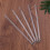 200pcs transparent cocktail stirring sticks with round head 3