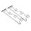 2pcs Wall-Mounted Garden Flag Rack Wear-Resistant Flagpole 1