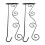 2pcs Wall-Mounted Garden Flag Rack Wear-Resistant Flagpole 10