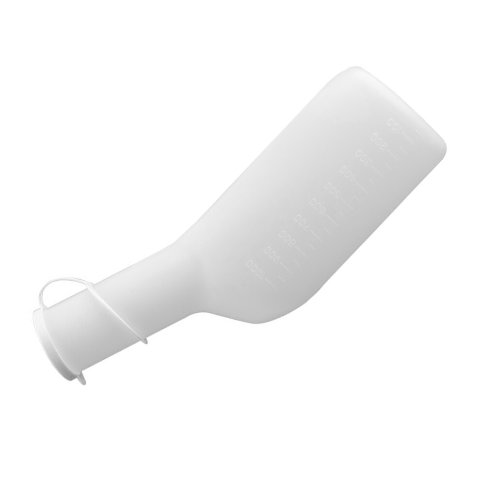 Vaguelly 1Pc Durable Plastic Patient Urinal Bottle For Practical Use