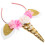 Headband with Ribbon Flower and Glitter 9