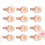 100 Pcs Silicone Tattoo Rings Pigment Container 10