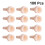 100 Pcs Silicone Tattoo Rings Pigment Container 5