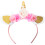 Headband with Ribbon Flower and Glitter 7