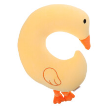 Cute Goose U-Shaped Neck Pillow Foam Particle Plush Cartoon Design