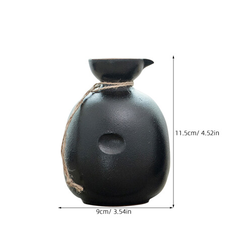ceramic pot japanese style sake storage jug 2