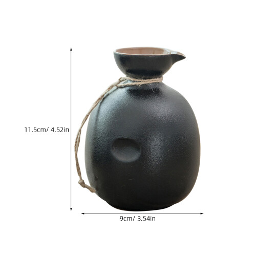 ceramic pot japanese style sake storage jug 1