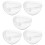 5pcs Portable Baby Pacifier Case Dust-Proof Storage Container 10