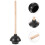 2pcs Reusable Toilet Plunger for Bathroom Dormitory 5