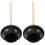 2pcs Reusable Toilet Plunger for Bathroom Dormitory 6