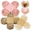 100 Pcs Truffle Wrappers Chocolate Cupcake Liners Party Supply 1