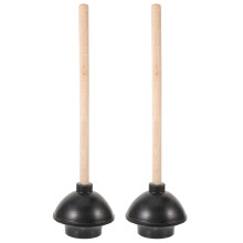2pcs Reusable Toilet Plunger for Bathroom Dormitory