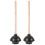 2pcs Reusable Toilet Plunger for Bathroom Dormitory 1