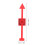 10pcs White Board Pointers Plastic Arrows for Classroom Activities 2