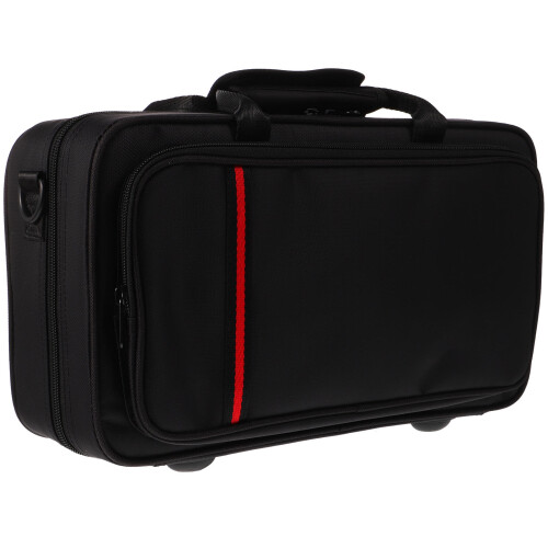 clarinet container black square tube portable storage pouch