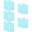 10 pcs shirt stacking board foldable clothing packing aid tool 11