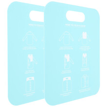 10 pcs shirt stacking board foldable clothing packing aid tool