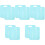 10 pcs shirt stacking board foldable clothing packing aid tool 3