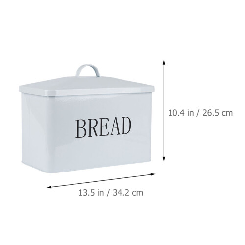 bread storage box iron kitchen case 1