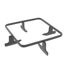 Black Cast Iron Gas Stove Bracket Strong Pot Holder Kitchen Gadget