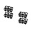 4 Pcs Plastic Succulents Planter Pots Cactus Tray 7