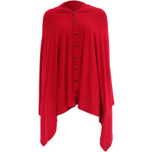 1Nursing Cover Donkerrood Katoen Privacy En Comfort