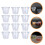 12pcs silicone perforated drinking cup markers assorted colors 4
