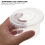 12pcs silicone perforated drinking cup markers assorted colors 11
