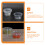12pcs silicone perforated drinking cup markers assorted colors 9
