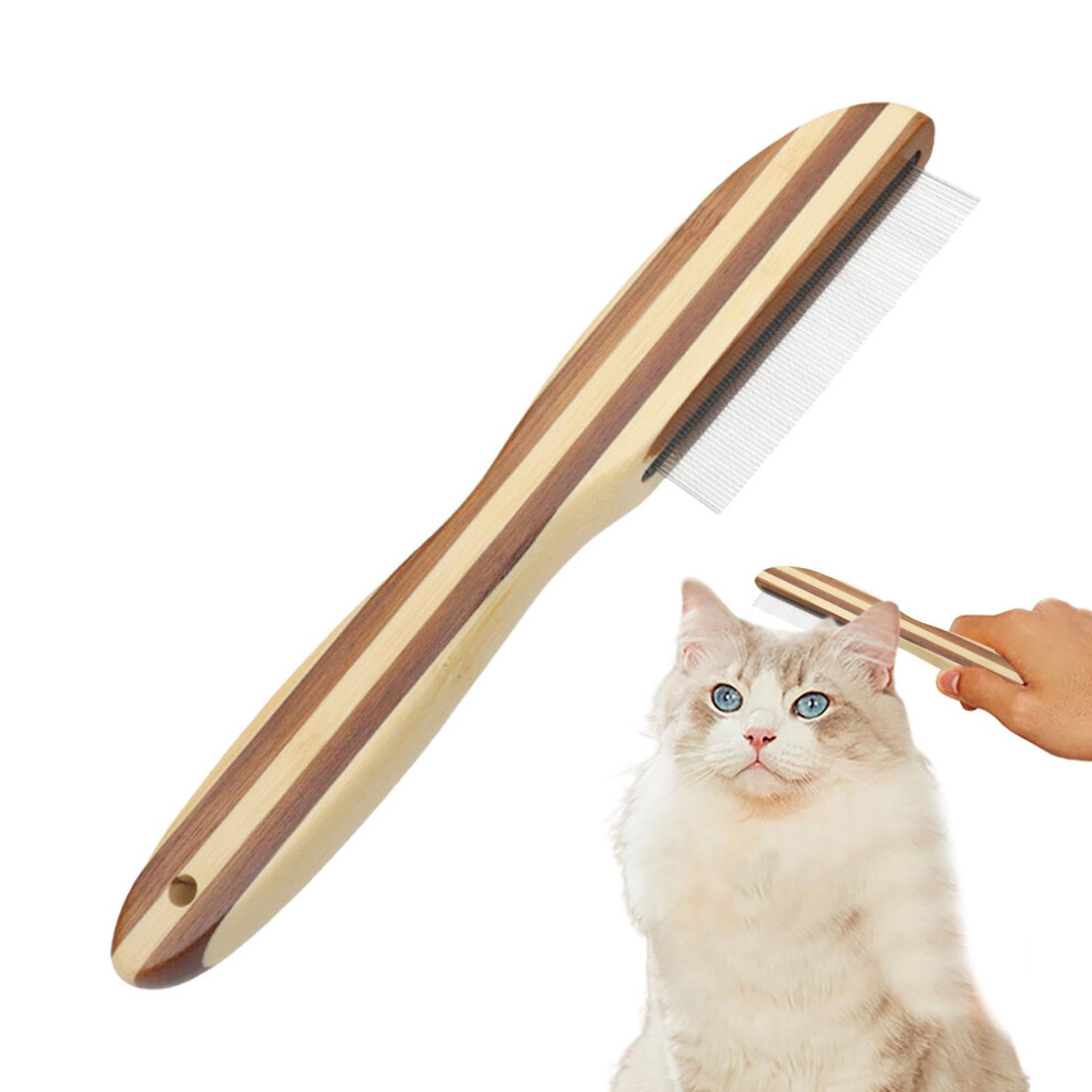 Unisex Scalp Comb For Dandruff Removal, Metal Fine-Tooth Lice Comb, Reusable Scalp Cleaning Tool, For Children Adults Pets