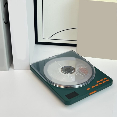 Music Player Disc MP3 CD Player Multifunctional English Learning Repeater Transparent 2