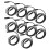 10pcs 2m 3-Pin DMX Cable for LED Par Moving Head Light 4