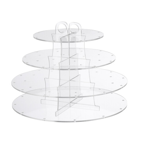 1 pc four-layer lollipop display rack (transparent)