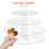 1 pc four-layer lollipop display rack (transparent) 9