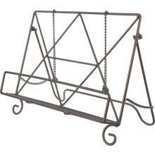 desktop iron art storage rack european book newspaper stand holder