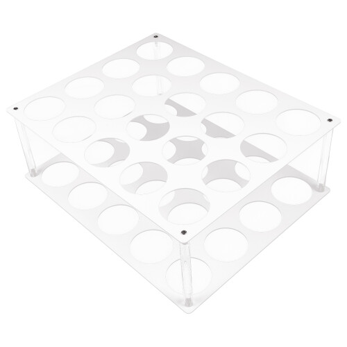 One Set Vinyl Roll Stand Acrylic Holder Storage Rack