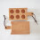 Egg Holder Wooden Egg Tray 8.66x4.33x1.06 Inches Rustic Tabletop Display With Handle, 6 Grid Slots, Deviled Eggs Platter 3
