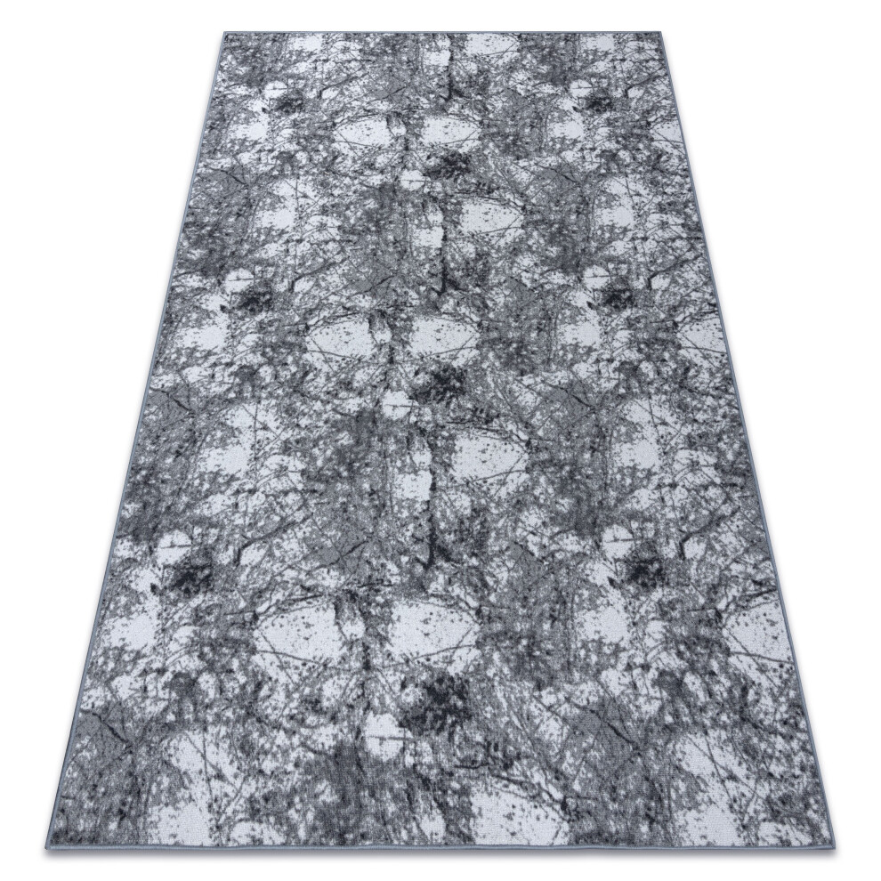 Carpet Concrete Grey 100X250 Cm 5904145061795