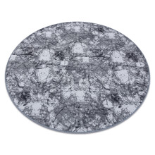 Carpet CONCRETE circle grey circle 100 cm